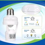 E27 Socket Converter - Manufacturer - AC100-240V PIR Motion Sensor Intelligent Lamp Holder