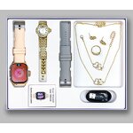 Smart Watch Set - Manufacturer - D15 GS Plus Diamond IP67 Call Email Men Women Gift Pack