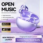 Ear Clip Earbuds - Manufacturer - GQ13 BT5.4 Hi-Fi Gaming Low Latency JL IPX4 LED Touch