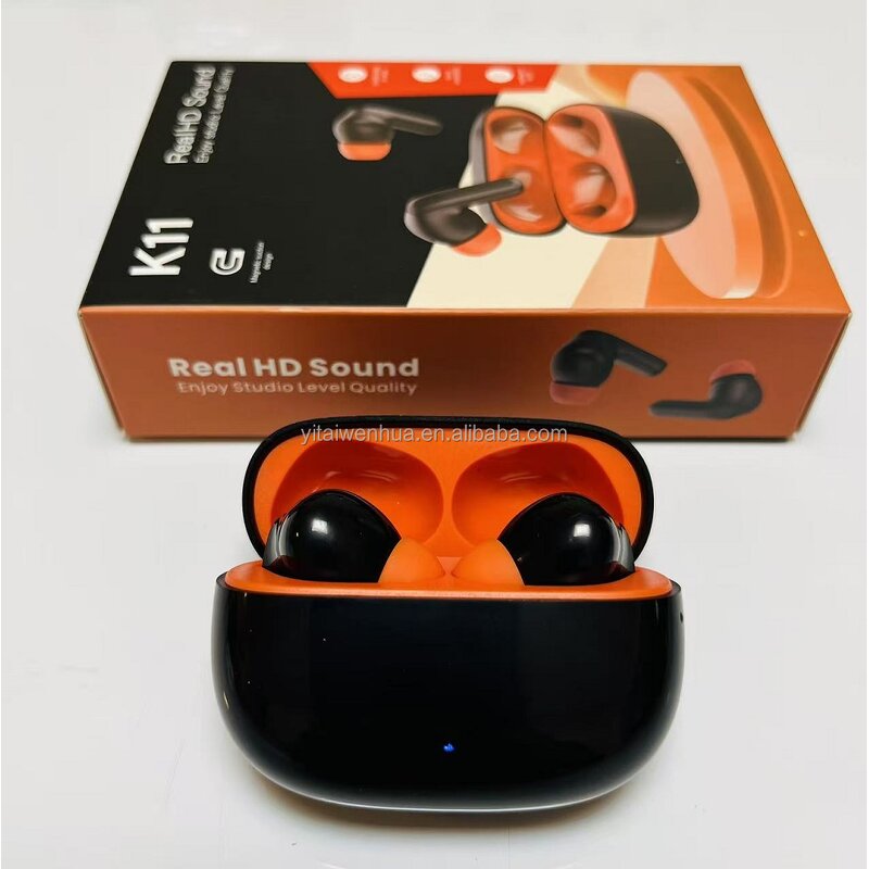 TWS Earphones - Manufacturer - K11 Noise Cancelling In-Ear Gaming Waterproof Audio