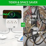 Power Strip - Manufacturer - Multi-Plug Cruise Essentials Travel Boats Home 13A Socket