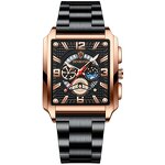 Quartz Watch - Manufacturer - B6575 Square Men Fashion Sports Casual Business Wrist Watch