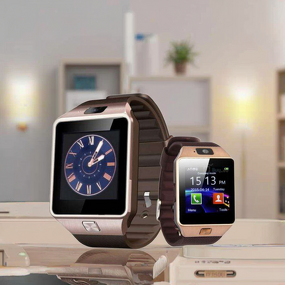 Smart Watch - Manufacturer - DZ09 Men Blue IP67 GPS TF Sim 4G 5G Compass Fitness Tracker