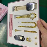 Smart Watch Gift Pack - Manufacturer - A58 41-43mm IP67 Bracelet Ring Earrings Necklace