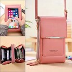 Women's Crossbody Bag - Manufacturer - Luxury Leather Touch Screen Cell Phone iPhone Wallet