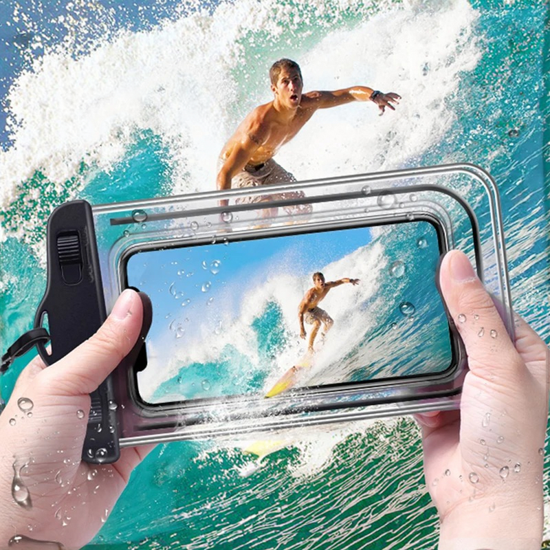 Waterproof Phone Pouch - Manufacturer - 6 Inch Diving Drifting Beach Underwater Mobile