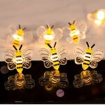 LED Light Tree - Manufacturer - Little Bee 6.6ft 20 Bees Outdoor Christmas Garland