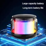 LED Speaker - Manufacturer - S100 RGB Wireless Waterproof TF Home Outdoor Mobile Computer