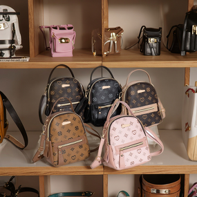 PU Backpack - Manufacturer - New Fashion Ladies School Student iPhone Samsung Phone