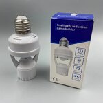 E27 Socket Converter - Manufacturer - AC100-240V PIR Motion Sensor Intelligent Lamp Holder