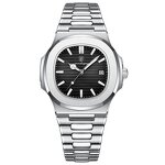 Quartz Watch - Manufacturer - 613 Men Luxury Antique Square Waterproof Luminous Steel