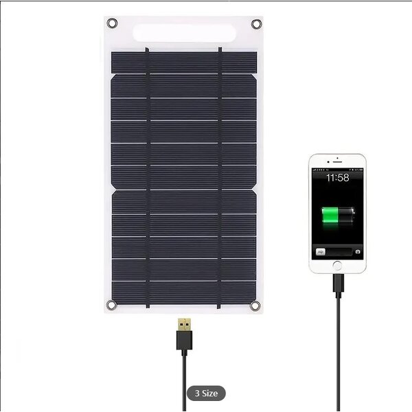 Solar Power Bank - Manufacturer - Outdoor Camping Solar Panel Phone Portable Power Station