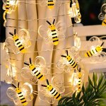 LED Light Tree - Manufacturer - Little Bee 6.6ft 20 Bees Outdoor Christmas Garland