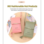 Women's Crossbody Bag - Manufacturer - Crazy Bag Touch Screen Lock Metallic Mobile Phone