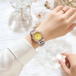 Quartz Watch - Manufacturer - 708 Ladies Antique Square Waterproof Luminous Date Stainless
