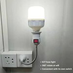 E27 Lamp Holder - Manufacturer - Direct Plug Swivel Mouth Universal Hose with Switch