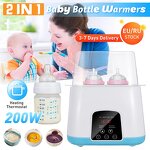 Milk Sterilizer - Manufacturer - 2-in-1 Electric Baby Bottle Warmer LED Disinfection Smart Home