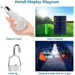 Solar Light - Manufacturer - 7W Waterproof USB Charged Hanging Emergency Outdoor Indoor