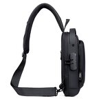 Men's Chest Bag - Manufacturer - Korean PU Waterproof Crossbody Casual Sports iPhone