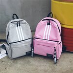 Nylon Backpack - Manufacturer - Large Preppy Style Teenager School Travel Casual Phone