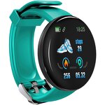Smart Watch - Manufacturer - D18 Round Design Waterproof Fitness Tracker Android IOS