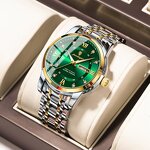 Quartz Watch - Manufacturer - 936 Men Casual Waterproof Luminous Calendar Stainless Steel