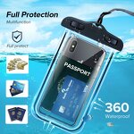 Waterproof Phone Pouch - Manufacturer - Diving Samsung Galaxy Beach Pool Skiing Dry Bag