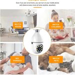 Light Bulb Camera - Manufacturer - Mini IP E27 5G/2.4G Night Vision Hidden Cloud WiFi