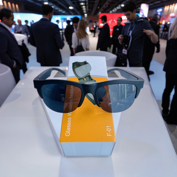 Smart Glasses - Manufacturer - F01 On-Ear LED Mic Noise Reduction Driving Cycling Sports