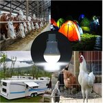 Solar Light - Manufacturer - 7W Waterproof USB Charged Hanging Emergency Outdoor Indoor
