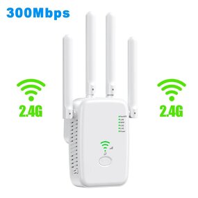 WiFi Range Extender - Manufacturer - Dual-Band 5G/2.4G 300Mbps Firewall Wireless Router