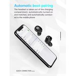 TWS Earphones - Manufacturer - M5 LED Display Wireless Charging IPX7 Digital Indicator