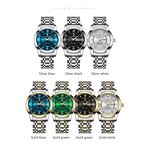 Quartz Watch - Manufacturer - 936 Men Casual Waterproof Luminous Calendar Stainless Steel