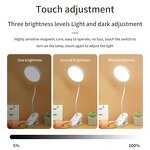 Desk Lamp - Manufacturer - USB Rechargeable Clip 3 Modes Dimming Eye Protection Reading