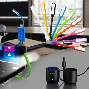 LED Clip Light - Manufacturer - Adjustable Mini USB Flexible White Red Notebook Laptop