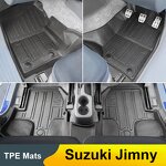 Car Mat Manufacturer - Custom 3D TPE Dustproof Waterproof for Suzuki Jimny 2007-2018