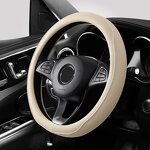 Steering Wheel Cover Manufacturer - Anti-Slip Leather Universal 38cm Shape D