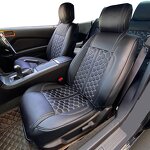 Seat Covers Manufacturer - Custom Fit for 2010-2014 Ford Mustang Coupe Sports Leather