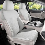 Seat Kits Manufacturer - Custom Fit Suede Saddle for BYD Han EV 2020-2025