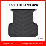 Truck Bed Mat Manufacturer - Custom Fit TPE for HILUX REVO 2016 4.33kg
