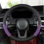 Steering Wheel Cover Manufacturer - Anti-Slip Leather Truck 50cm Fashion Style