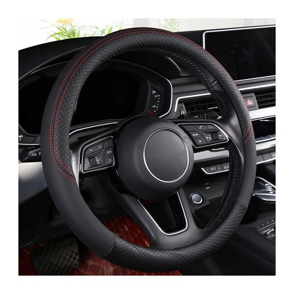 Steering Wheel Cover Manufacturer - Anti-Slip Leather Truck 40cm Fashion Style