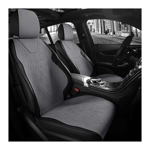 Seat Cushion Pad Manufacturer - Universal Suede Saddle Half Covered for 7 Seaters