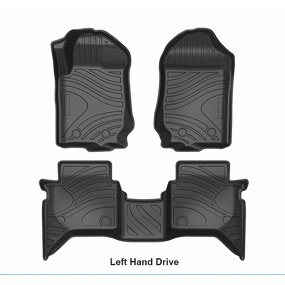 Floor Mats Manufacturer - TPE Waterproof Custom for Ford Ranger 2023 LHD