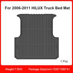 Truck Bed Mat Manufacturer - Custom Fit TPE for 2006-2011 HILUX 4.33kg