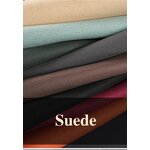 Seat Cushion Pad Manufacturer - Universal Suede Saddle Half Covered for 2 Front Seats