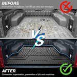 Truck Bed Mat Manufacturer - Custom Fit TPE for HILUX REVO 2016 4.33kg
