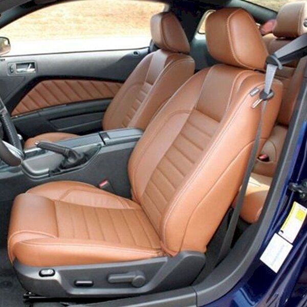 Seat Covers Manufacturer - Custom Fit for 2010-2014 Ford Mustang Coupe Sports Leather