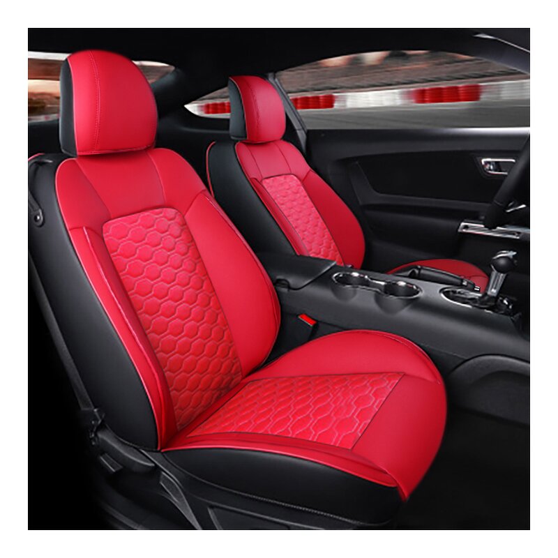 Seat Covers Manufacturer - Custom Fit for 2015-2024 Ford Mustang Coupe Full Set