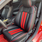 Seat Covers Manufacturer - Custom Fit for 2015-2024 Ford Mustang Coupe Leather